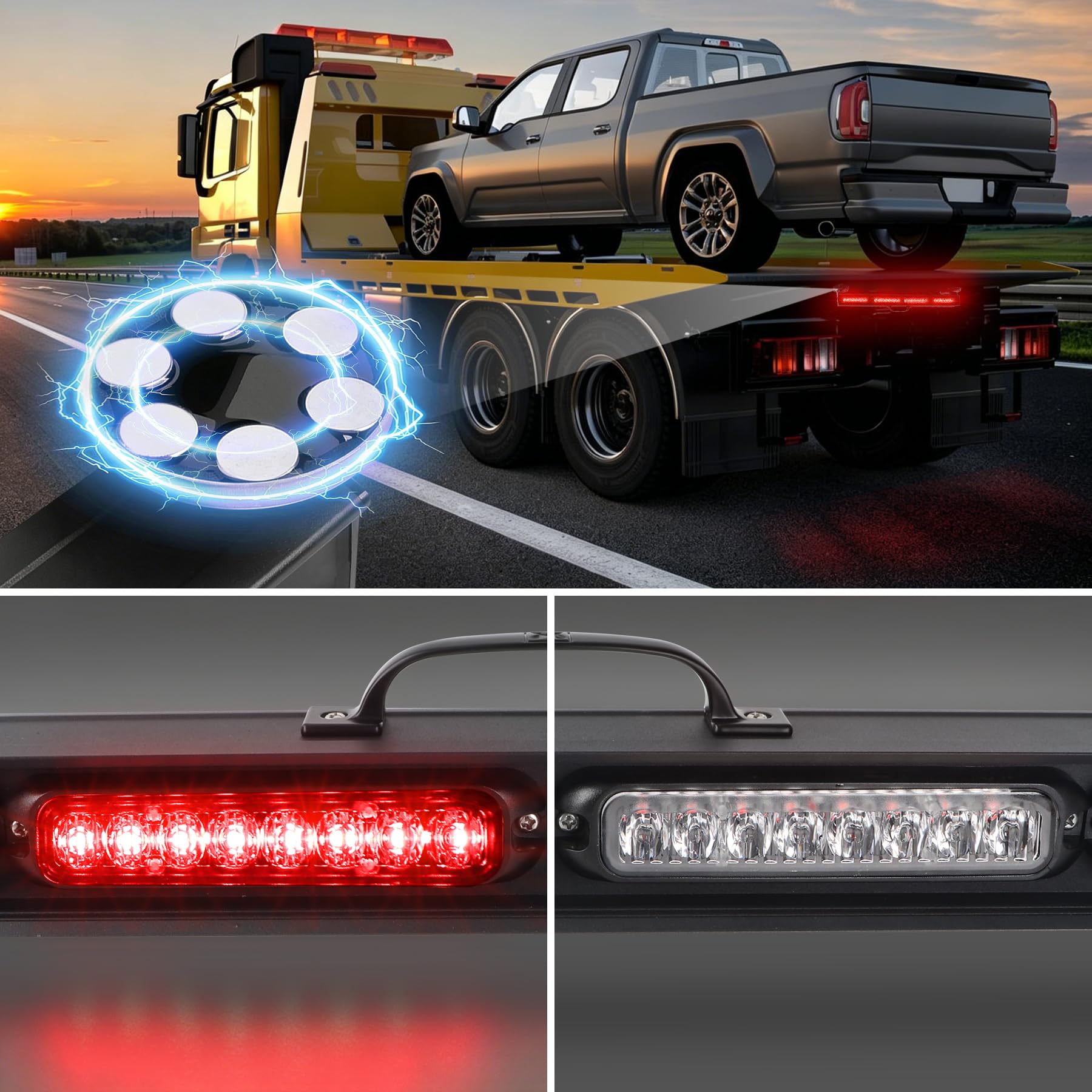 Amazon.com: BELIFLY Wireless Tow Trailer Towing Light Bar with 7